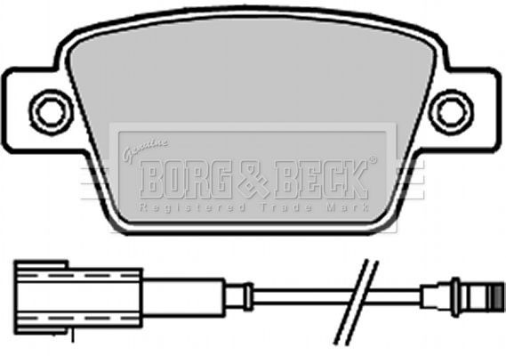 BORG & BECK Jarrupala, levyjarru BBP2325